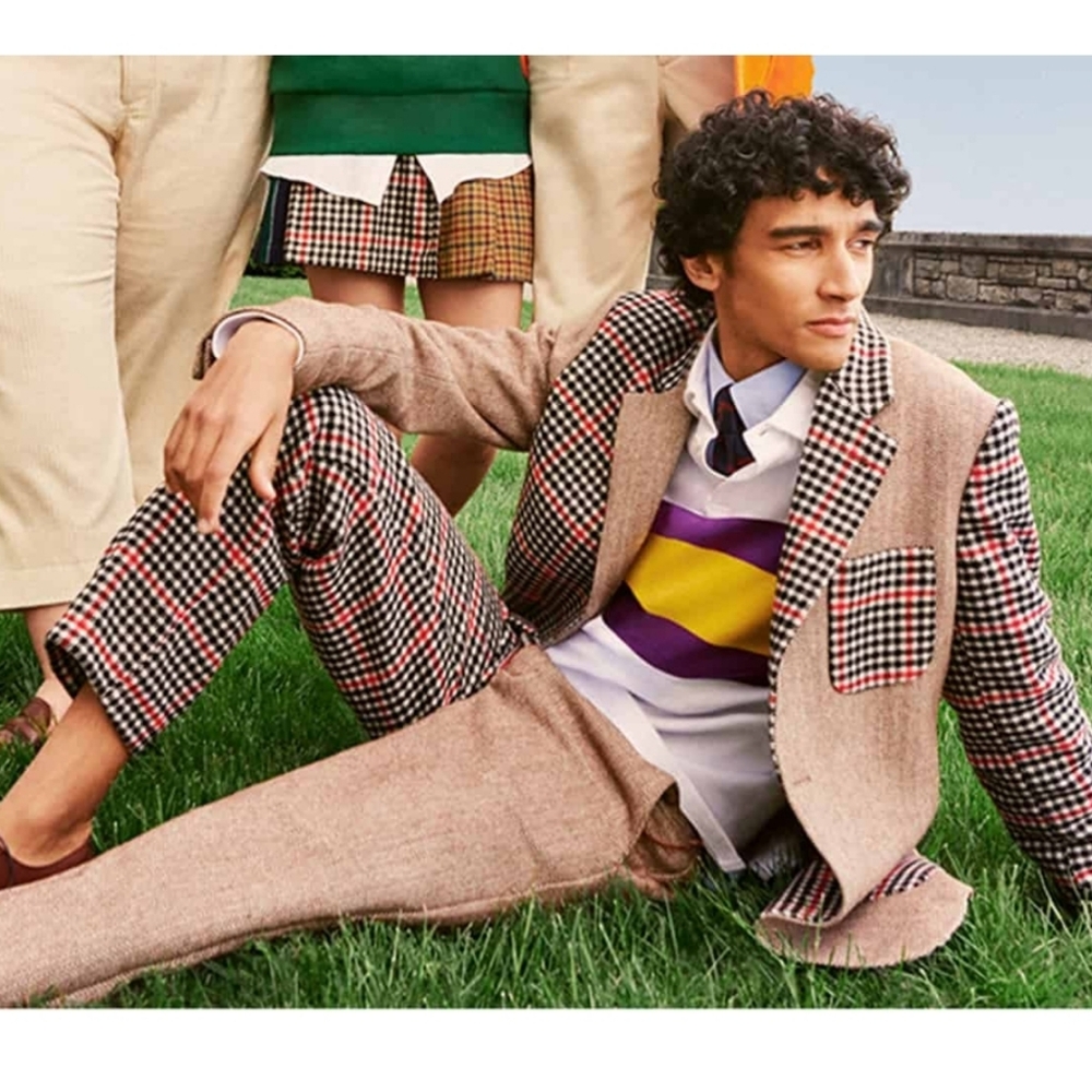 Rowing Blazers For Target Classic Checkered Blazer - Picture 9 of 10
